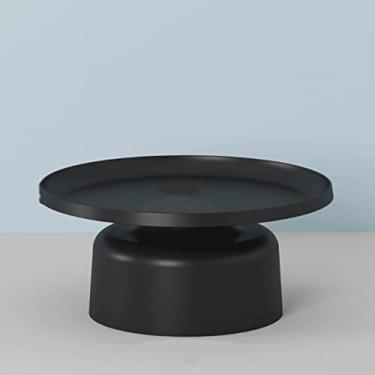 Imagem de Mesa de centro mesa de centro redonda casa sala de estar mesa de centro mesa de cabeceira criativa mesa lateral redonda quarto mesa (C)