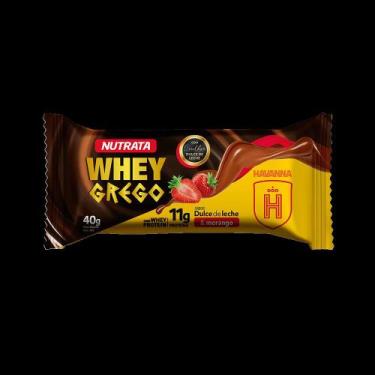Imagem de Whey grego bar dulce de leche e morango havanna 40g - nutrata