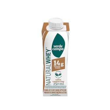Imagem de Shake Natural Whey Verde Campo Cappuccino 250Ml - Pack C/12Un