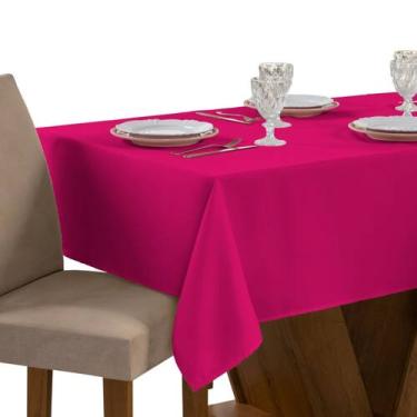 Imagem de Toalha de Mesa TECIDO GROSSO Oxford Liso 1,50M x 1,50M Retangular com 