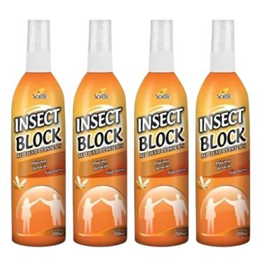 Imagem de Repelente De Insetos Mosquitos Dengue Insect Block 200ml 4un