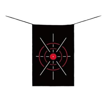 Imagem de Colaxi Rede de rebatidas, pano para alvo de golfe, mira, exercício, preto portátil para prática de rebatidas em ambientes internos e externos, jogador de