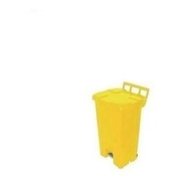 Imagem de Lixeira Quadrada Plastica De 100 Litros Sem Roda E Pedal