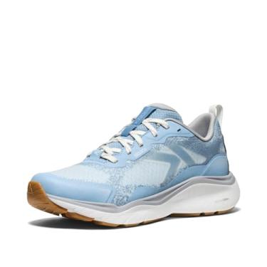 Imagem de KEEN Tênis feminino Leiki impermeável para caminhada, Skyway/Star White, 36
