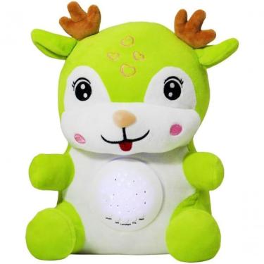 Imagem de Ursinho Pelucia Projetor Estrelado Com Luz E Som