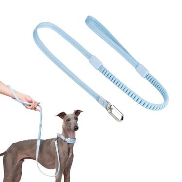 Imagem de BuddyArmor Coleira ultra confortável para cães, macia, acolchoada, alça confortável, clipe de liga elástica para absorção de choque, para caminhadas ao ar livre, corrida para cães pequenos, médios e