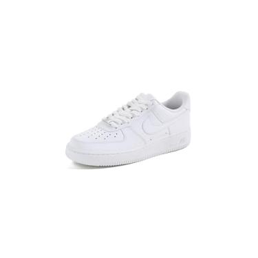 Imagem de Nike Tênis feminino Air Force 1 '07, Branco/Branco-Branco, 34