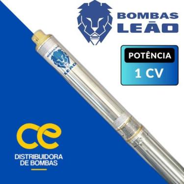 Imagem de Bomba Submersa Leão 3R3PB 18 1CV Monofásica 220V Com Control Box Inclu