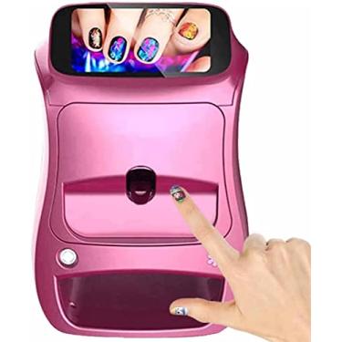 Imagem de Impressora Portátil Digital Para Nail Art, Impressora 3d Para Unhas Com Tela Sensível Ao Toque, Suporte Para Wifi/faça Você Mesmo, Pintura Em 10 Segundos, Beleza E Cuidados Pessoais Para Me