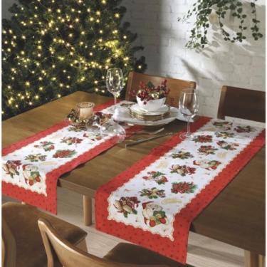 Imagem de Kit 2 Trilhos De Mesa Natalino Natal Noel 1m x 35cm - JW SHOP, SINOS P