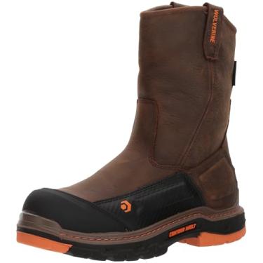 Imagem de Bota de trabalho masculina impermeável com bico composto de 25,4 cm da Wolverine, Dark Coffee, 10 X-Wide