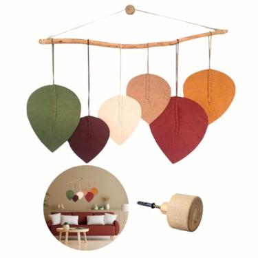 Imagem de Painel Decorativo Quadro Macramê Boho Decoração Artesanal 80cm