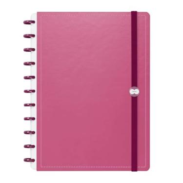 Imagem de Caderno Iscool Disc Inteligente 80 Folhas Solid Metallic Mauve G