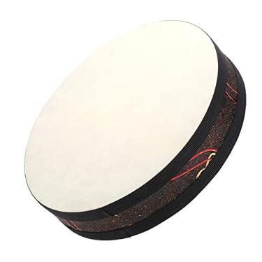 Imagem de Tambor de Contas de Ondas Oceânicas, Madeira e Pele de Cabra, Pequenas Bolas de Aço, Som do Oceano, Instrumento Musical de Percussão de 10 Polegadas para Amantes do Mar (10)