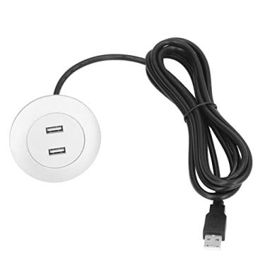 Imagem de Mingzhe Soquete de Carregamento USB para sofá, Proteção de Circuito, Portas USB Duplas, Instalação Embutida, Compatível Com Todos Os Sistemas Telefônicos, Carregamento Rápido, (Prata)