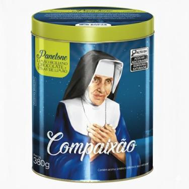 Imagem de Kit panetone Santa Dulce limão siciliano com chocolate 380g com 2 UND 