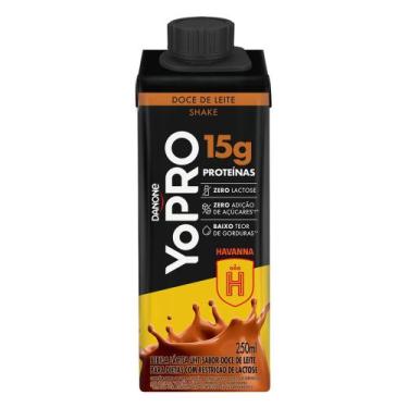 Imagem de Bebida Láctea UHT Sabor Doce de Leite Yopro Danone 250ml
