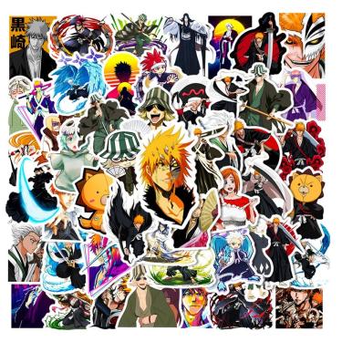 Imagem de Pacote de adesivos Bleachs Thousand Years Bloods Wars Anime x50