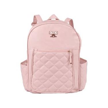 Imagem de Mochila Bolsa Maternidade Bebê Graciosa Rosa - Hug
