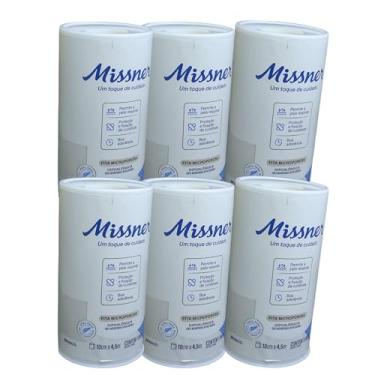 Imagem de Fita Microporosa branca curativo hipoalergico 10cmX4,5m-6 unidades