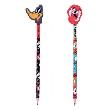 Imagem de Lápis De Escrever Looney Tunes 2 Unidades - Leo&amp;leo