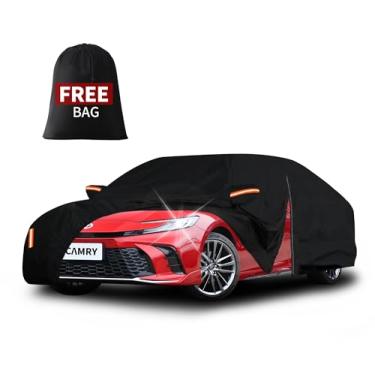 Imagem de Capa de carro atualizada personalizada para Toyota Camry 1996-2025, para Honda Accord 2001-2025, à prova d'água, para todos os climas, cobertura externa completa chuva neve UV protetor externo para