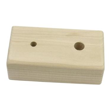 Imagem de menolana Prancha de Treinamento para Escalada, Barra de Suspensão, Fortalecimento Mãos, Punhos e Antebraços, Blocos para Prancha de Dedos, 15cmx9cmx8cm