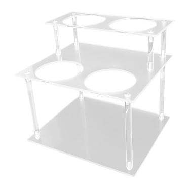 Imagem de Ｂｅｓｇａ Organizador de Xarope de Café, Suporte para Garrafas de Bebidas, Prateleira Antiderrapante para Especiarias, Ideal para Coquetéis, Café E Despensa.