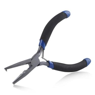 Imagem de SPEEDWOX Alicate de pesca removedor de gancho com cortador de linha - Mini alicate de anel dividido para pesca em água salgada - ferramenta de crimpagem e cortadores de linha