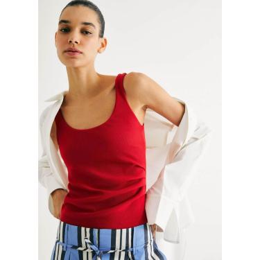 Imagem de Regata Feminina Drapeada Em Ribana-Feminino