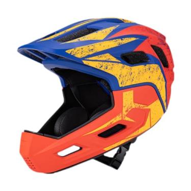 Imagem de Vaveren Capacete Infantil para Bicicleta, Capacete Esportivo, Acessórios para Ciclismo, para Ciclismo de Estrada, Skate e Bicicleta de Montanha, Laranja
