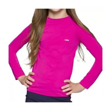 Imagem de Camiseta Manga Longa 4 Tamanhos Proteção Solar Uv 50+ Selene, Rosa, 8