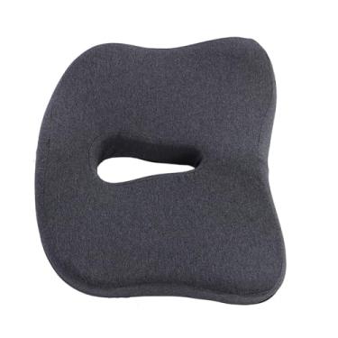 Imagem de Dioche Almofada para Cadeira de Escritório Almofada de Cadeira Ergonômica Respirável de Espuma Viscoelástica para Escritório Em Casa de Assento de Suporte Confortável para