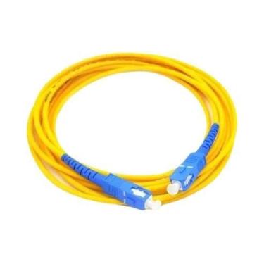 Imagem de Cabo de fibra óptica, único modo, única fibra, 1m, 2m, 3m, 5m, 10m, al