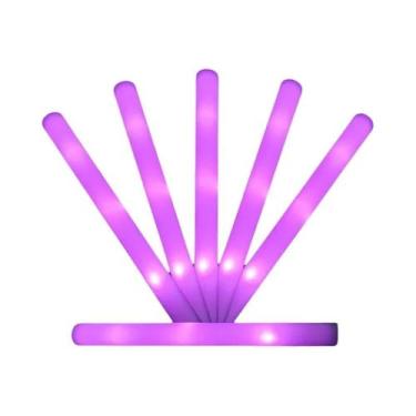 Imagem de Bastões De Espuma LED Coloridos RGB 1-50PCS Para Concertos Aniversário