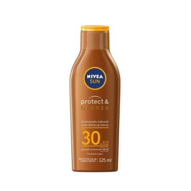 Imagem de Protetor Solar NIVEA SUN Protect & Bronze FPS 30 125ml