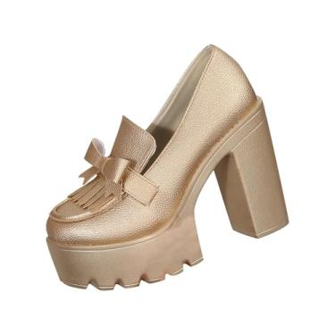 Imagem de Sapato feminino arejado aberto com espuma viscoelástica e estrutura flexível, Dourado, 39