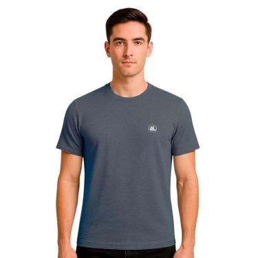 Imagem de Camisa Esporte Legal Solutio UV45+ Masculina - Cinza GG-Masculino