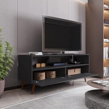 Imagem de Rack Bancada Sala para TV até 55" Sienna - SSX Multicoisas