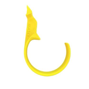 Imagem de Dispensador de fita adesiva multitamanho único – Suporte de largura ajustável para rolos de fita de 1,18/1,65/5,4 cm com controle de tensão (tamanho grande)