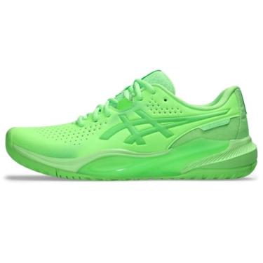 Imagem de ASICS Gel-Challenger 15 Tênis masculino, Lime Burst/Green Gecko, 42