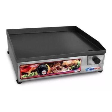 Imagem de Chapa Sanduicheira Bifeteira Elétrica Para Lanches Porcões Hamburguer 