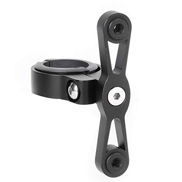 Imagem de HUIOP Assento de Conversão de Gaiola Garrafa Bicicleta Liga Alumínio Leve, Suporte Suporte Assento Guiador Motocicleta Ajustável, Adequado para Tubo