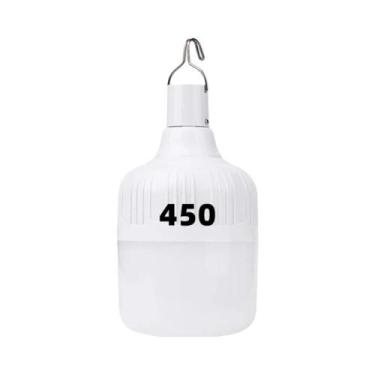 Imagem de Lanterna De Emergência LED Recarregável USB Luz Portátil Para Camping 