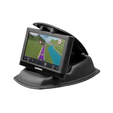 Imagem de APPS2Car Suporte de GPS para painel de instrumentos antiderrapante para GPS Garmin Nuvi Tomtom Via GO Magellan Roadmate e outros dispositivos GPS e smartphones de 3,5 a 6 polegadas