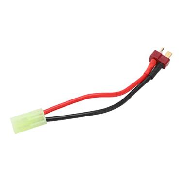 Imagem de HUIOP Linha de Conexão de Cabo 16AWG RC Fêmea para T Macho Com Proteção contra Curto-circuito para Carro Controle Remoto, Seguro Usar, Alta Flexibilidade, Conexão Confiável,