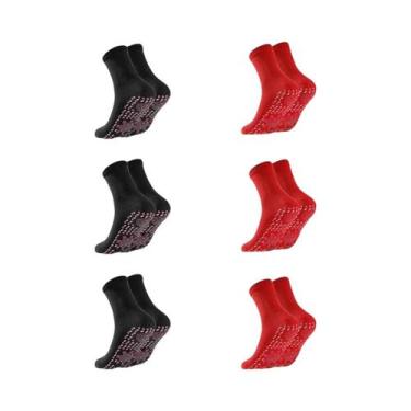 Imagem de Meias Térmicas De Inverno Com Terapia Magnética De Turmalina Para Emag