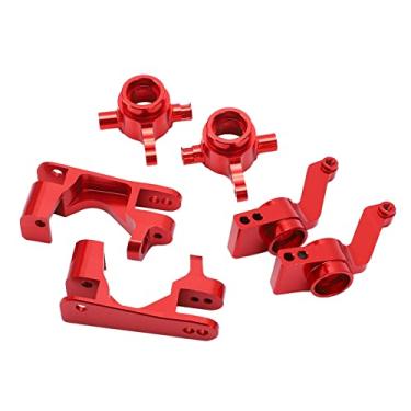 Imagem de SPYMINNPOO Conjunto de Rolamentos de Assento C de Copo de Direção Peças de Atualização de Alumínio Usinado CNC para Carro 1/10 Slash 4x4 RC, Leve para Desempenho Mais Rápido, para Veículos Off-road