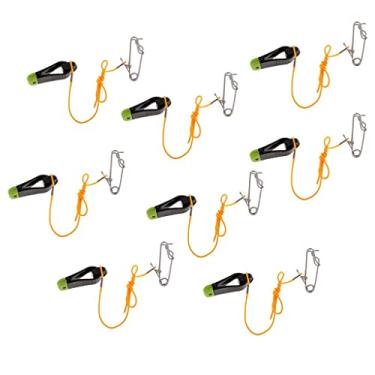 Imagem de Lljsszr 8x Clipes de Liberação de Aderência Pequenos com Engates Rápidos para Líderes E Linhas de 17 Polegadas