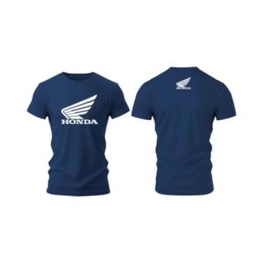 Imagem de Camiseta De Verão Masculina, Solta E Confortável, Estampa Honda, Camis